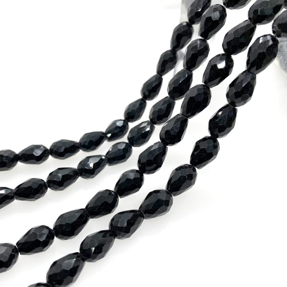 Anelli Acciaio Inox 11mm 100 Perline In Vetro Ottagonali 14mm Con Anelli E Ganci Per Decorazioni A 143420 - Foto 3