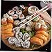 LABRIMP 5pairs Chopsticks Non- Eating Sticks for Sushi Noodles Hot Pot Family-friendly for All Ages