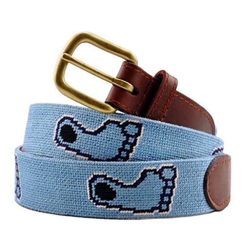 North Carolina Tar Heel Needlepoint Belt by Smathers & Branson