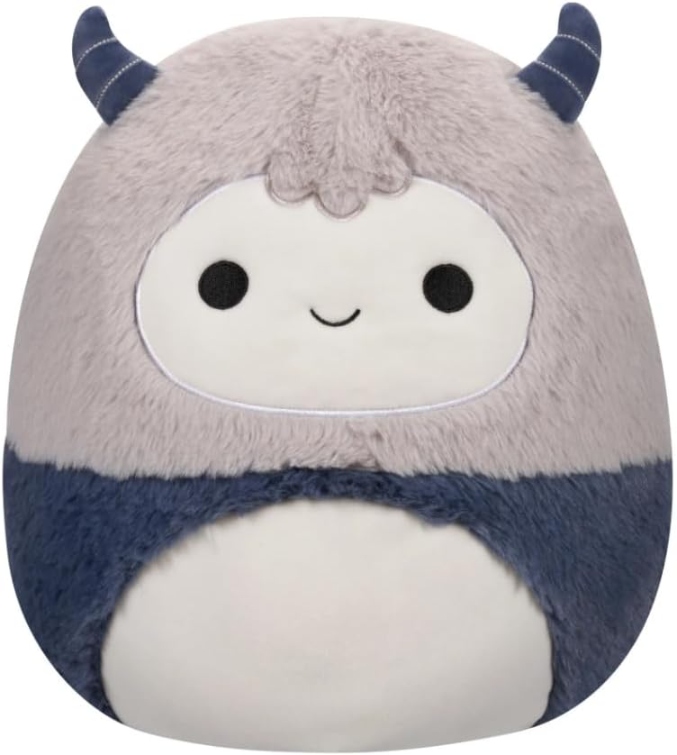 Squishmallows FuzzAMallows 12 inch Horace The Blue and Gray Yeti, Ultra Soft Stuffed Plush Toy