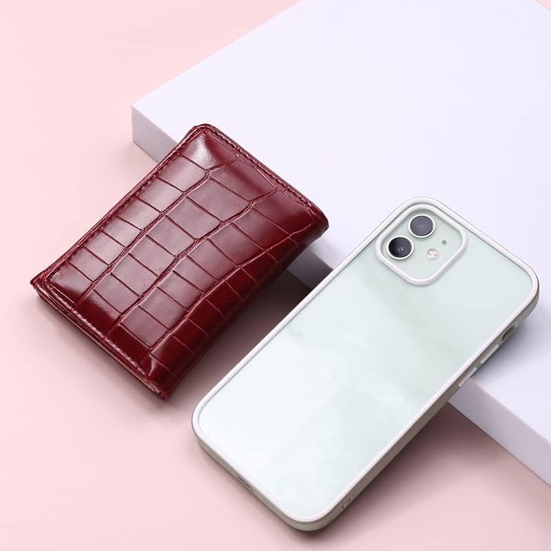 Wallet,Wallet Women Women Wallet and Purse PU Leather Hasp Short Purse Female Money Bag (A 10.5 * 8.5cm)4