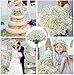 FONBAY 80 Pcs Babys Breath Artificial Flowers,Artificial Babys Breath Flowers,Fake Flowers Silk Plastic Artificial Gypsophila Realistic Flower for Wedding Home DIY Decoration (80 PCS)