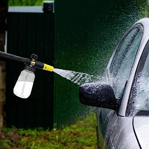 Autowassproeier,Hogedruk Schuimlans Zeepspuit | Slangbevestiging Verstelbare schuimsproeier, vrachtwagenreinigingsbenodigdheden voor het wassen van motorfietsen Chuanye - Image 4