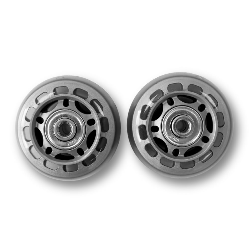 Kit de conversion de roulettes pour tous les modèles de valises/chariots Peli Air (par exemple Peli Air 1535) : jeu de roulettes avec d'excellentes propriétés de roulement comme mise à niveau pour la