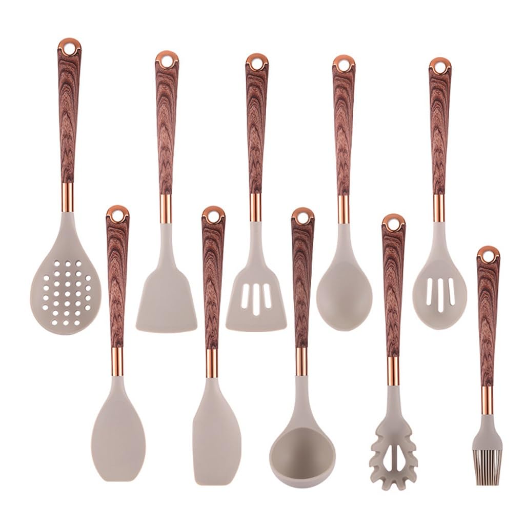 Ustensiles de cuisine avec manche en bois et isolation thermique de qualité supérieure