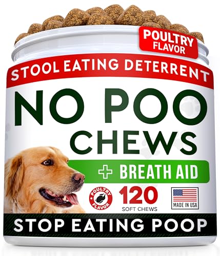 STRELLALAB No Poo Chews Coprophagia Deterrent