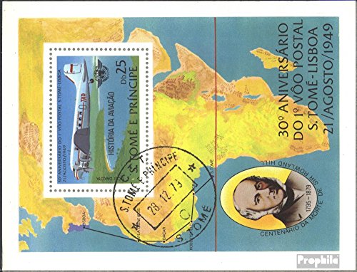 Sao Tome E Principe (Completa Edizione) 1979 100. Morte Sir Rowland Hill (Francobolli per i Collezionisti) Aviazione