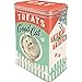 Nostalgic-Art Contenitori retrò Cat Treats Good Boy – Idea Regalo per Proprietari di Gatti, con Coperchio Salva Aroma, Design Vintage, 1,3 l