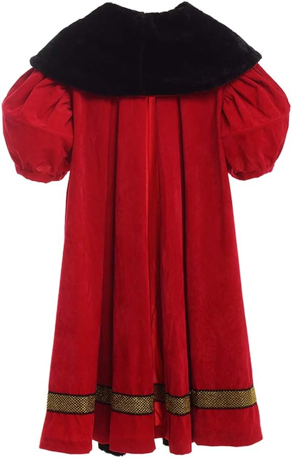 GRACERT Men's King Henry VIII Costume with Hat Halloween Shakespeare Cosplay
