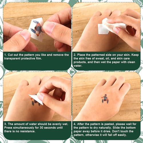 Lasuroa 126282 10 Sheets Baseball Temporary Tattoos thumb #2