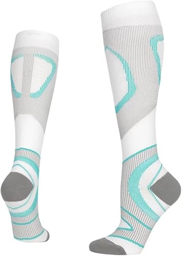 Miniatura 4 de 6 pares de calcetines de compresión (20-30 mmHg) para hombres y mujeres - Los mejores calcetines