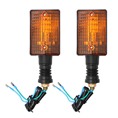 Clignotant Moto Led 2 PCS orange pour Yamaha XT600 XT350 FZ750 1985-2000
