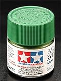 Incluye:  Una Mini 1/3 oz (10 ml) frasco de acrílico soporte de pintura verde.