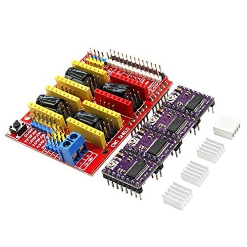 TESTIN ELECTRONICS CNC shield v3 engraving machine for UNO R3-3D Printer + 4x DRV8825 driver-picture-22
