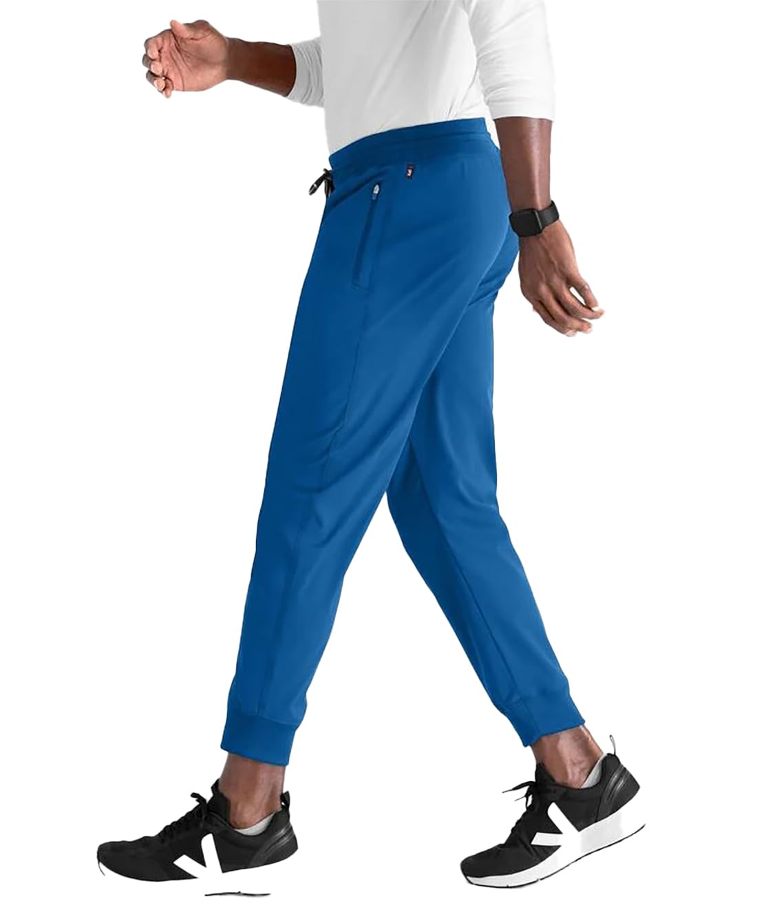 Barco Men's Royal Blue Scrub Jogger Pants
