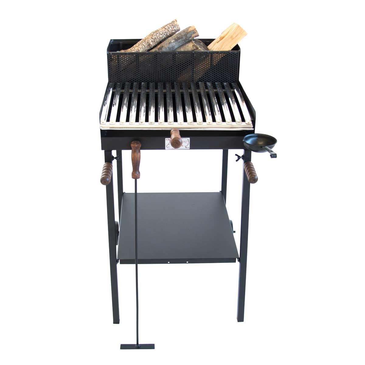 BA47 - BARBECUE BELVEDERE A LEGNA E CARBONE-CRUCCOLINI