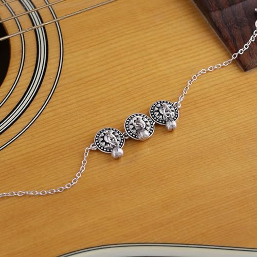 Taal Mridang Tabla Anklet - Indian Classical Dance Jewelry