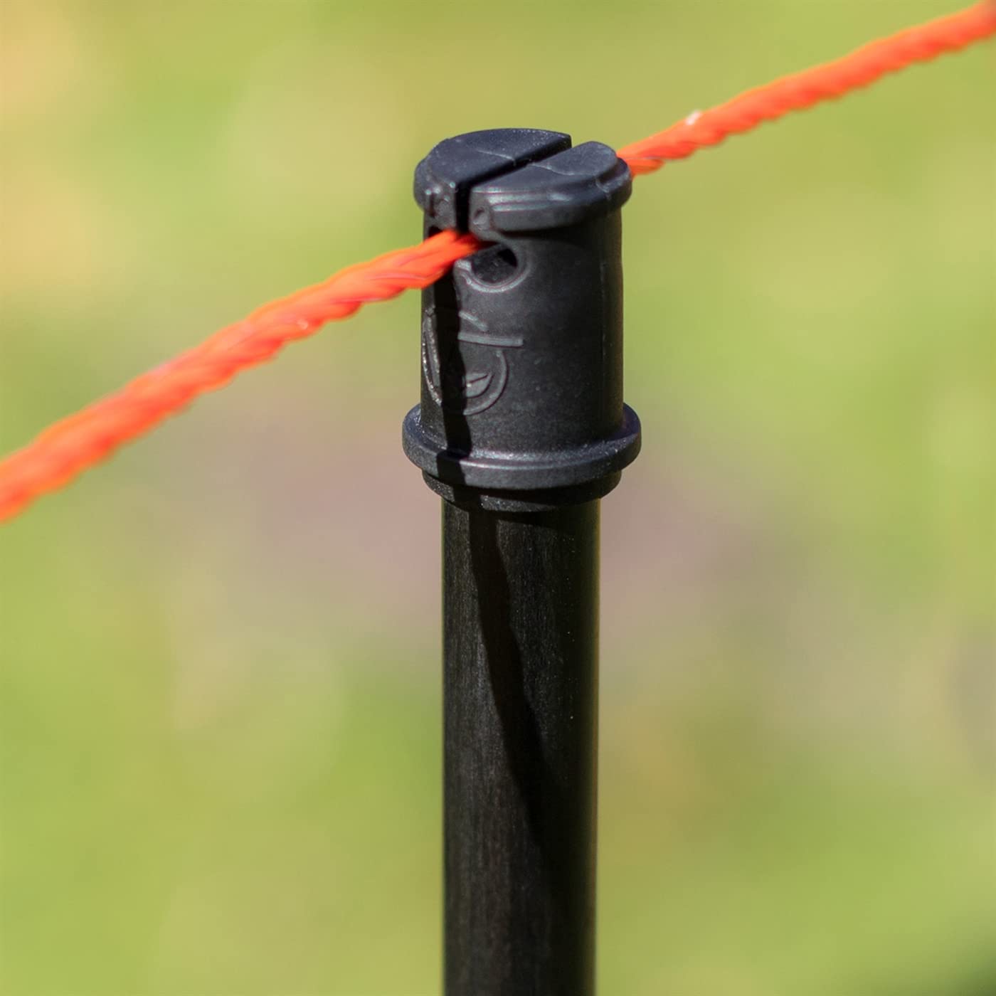VOSS.farming Rete per pascoli di Pecore 50 m Altezza 90 cm a Punta Doppia 13 Pali Arancione