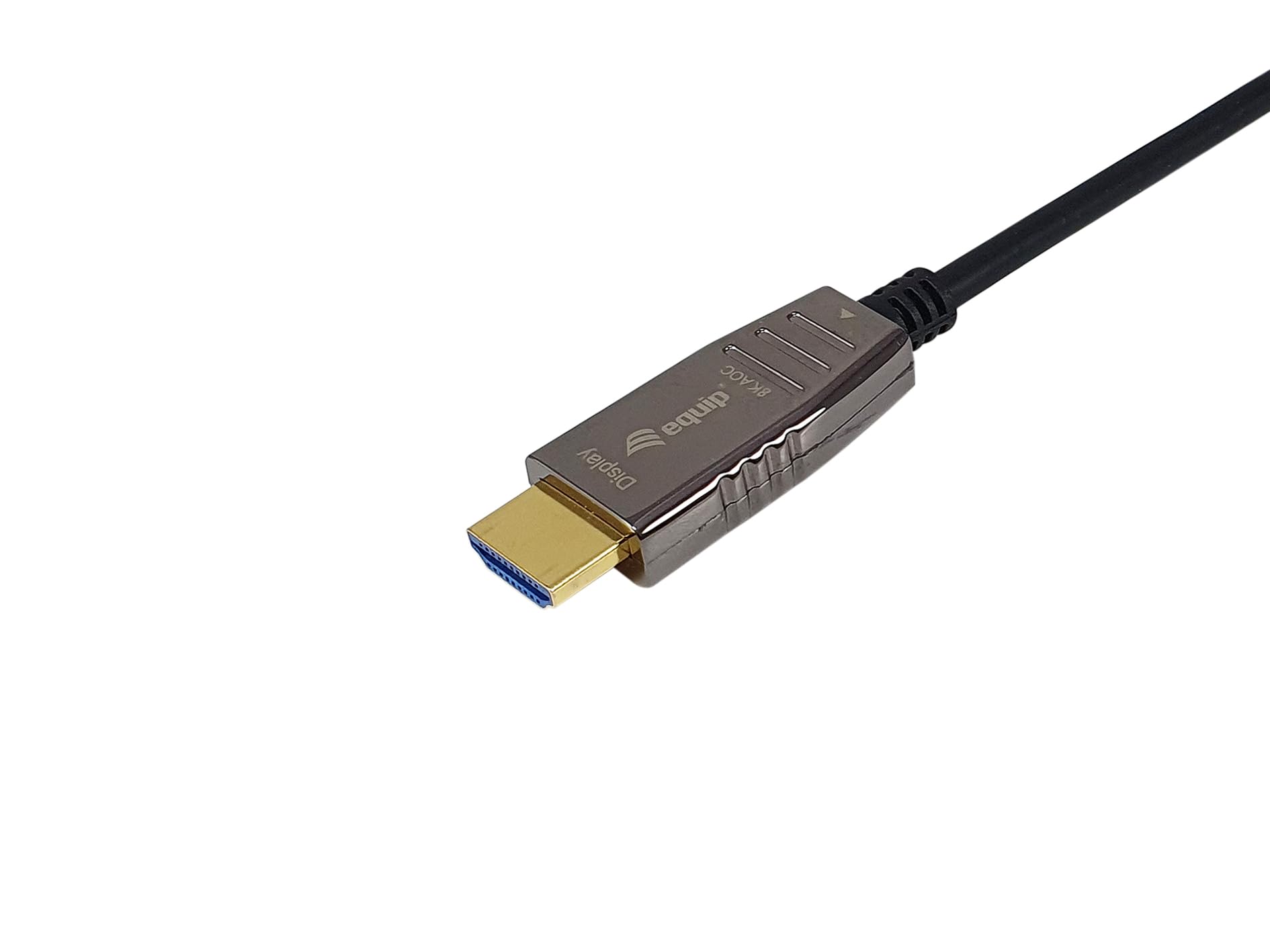Equip - Ultra High Speed - HdmI-Kabel Mit Ethernet - Hdmi M?nnlich Zu Hdmi M?nnlich - 50,0m - Schwarz - Active Optical Cable (aoc), Support Von 8k 60