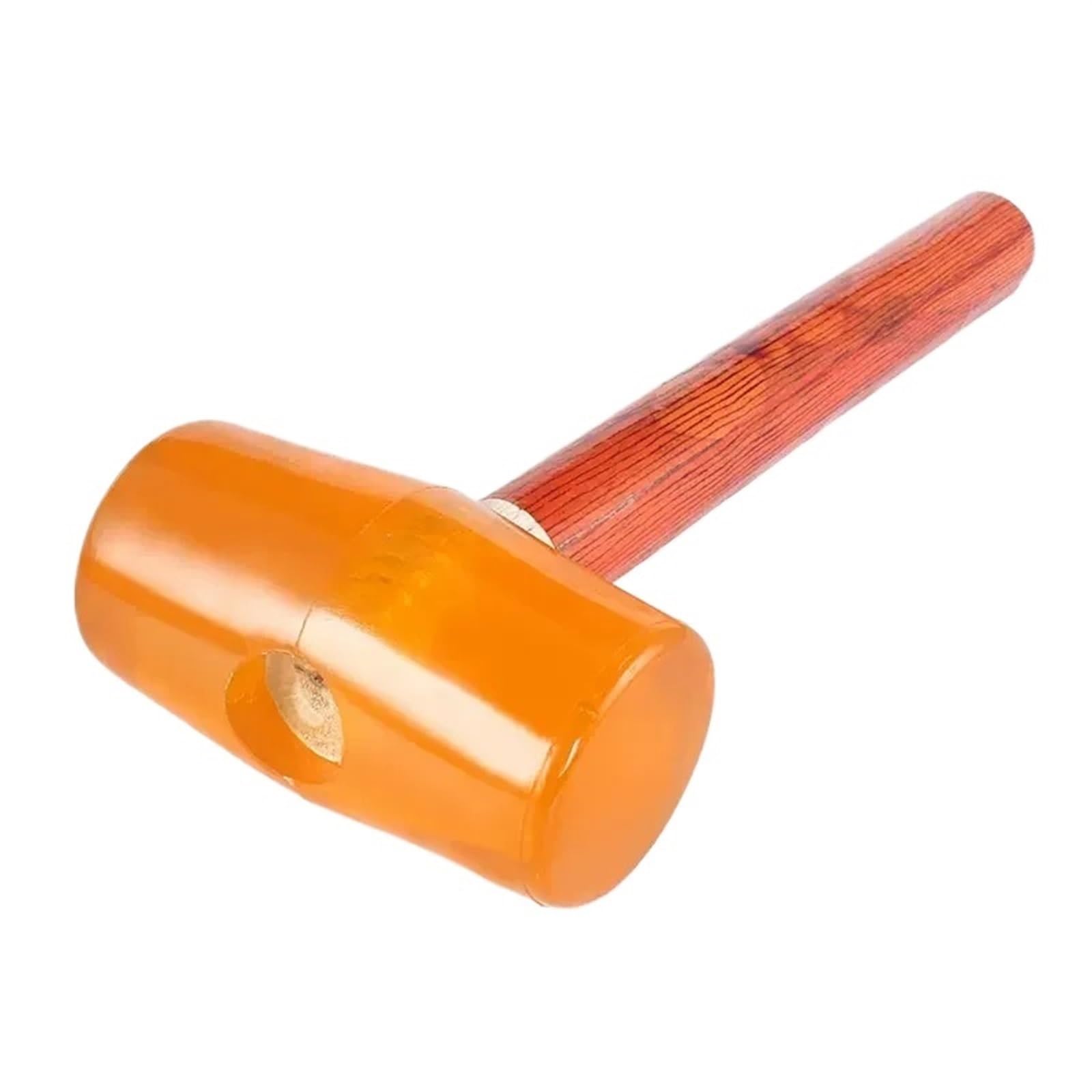 Soft Face Mallet，Rubber Mallet， Multi Functional Rubber Hammer Professional Woodworking Floor Tile Installation Hammer Fiberglass Manual Tool(1500)