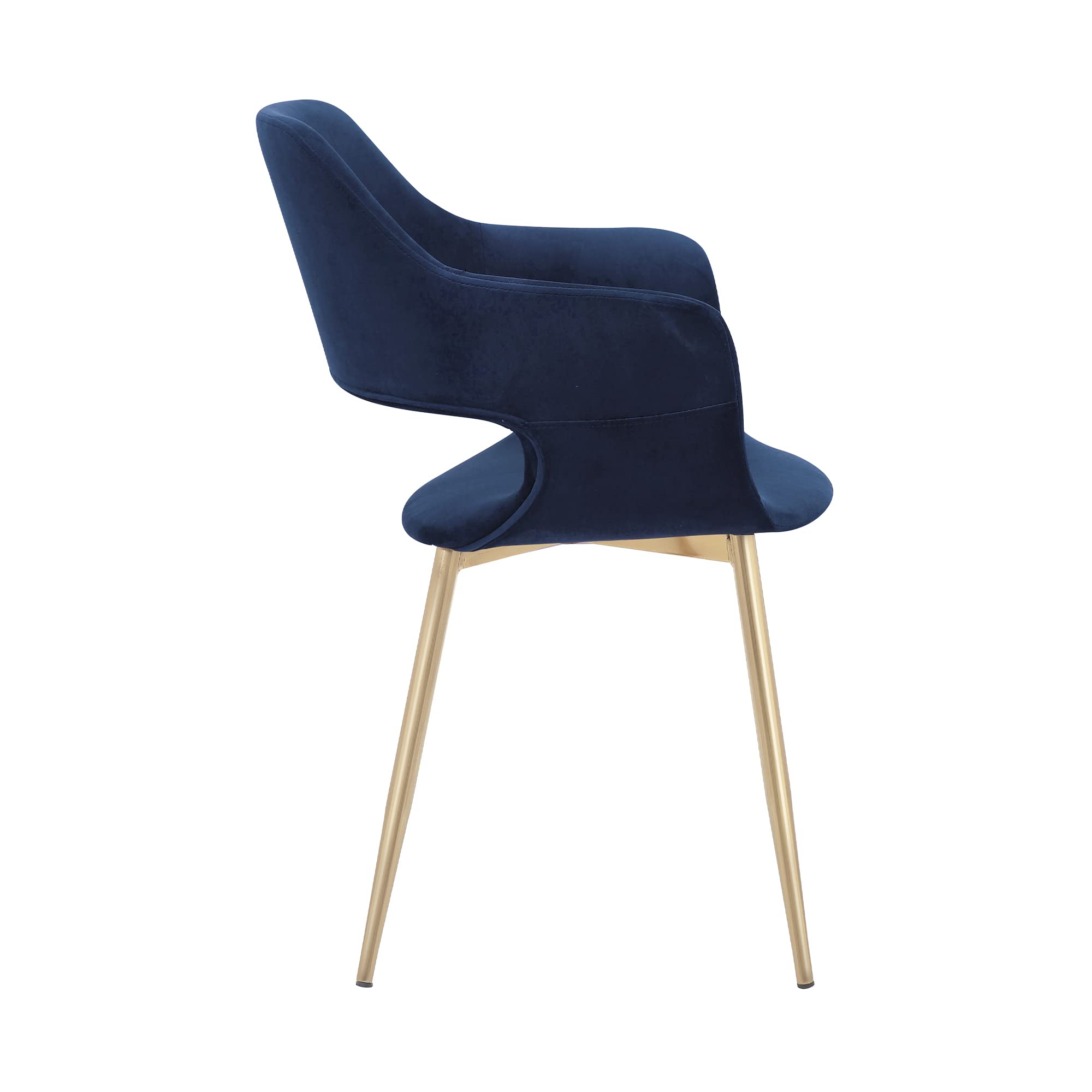 美品 アルメンリビング(Armen Living) ダイニングチェア ブルー 美品 アルメンリビング(Armen Living) ダイニングチェア ブルー
