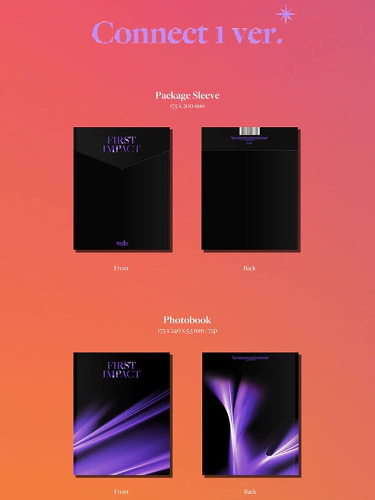 Kep1er FIRST IMPACT アルバム セット Kep1er FIRST IMPACT 1st Mini Album Contents+Tracking Kpop