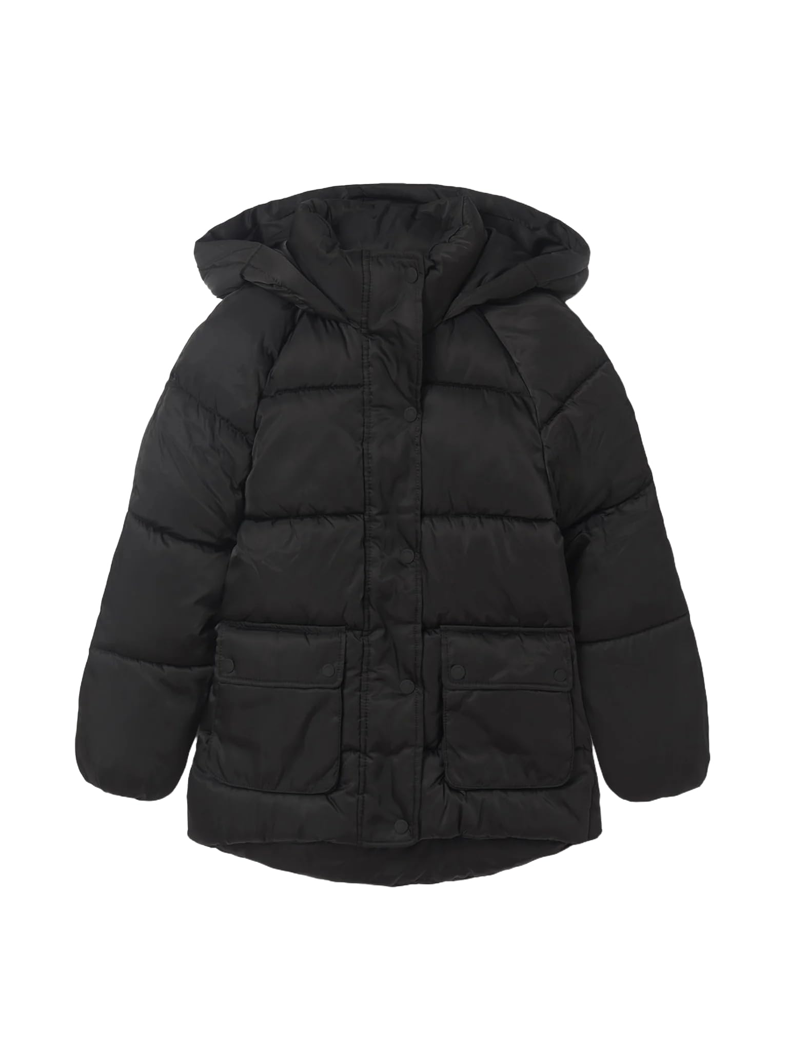 Generico Giubbotto trapuntato pesante Invernale Bambina, Giacca con Cappuccio, Parka imbottito comodo ed elegante, Giaccone per Bambine e Ragazze Mayoral Piumino 7483