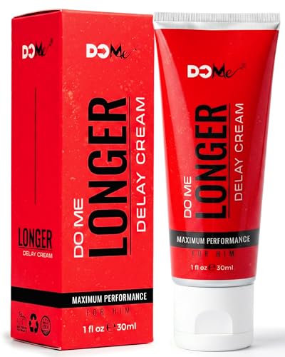 Do Me Delay Cream for Men, Helps You Last Longer - Smooth Alternative to Delay Spray - for Desensitized Comfort for Sensation Support