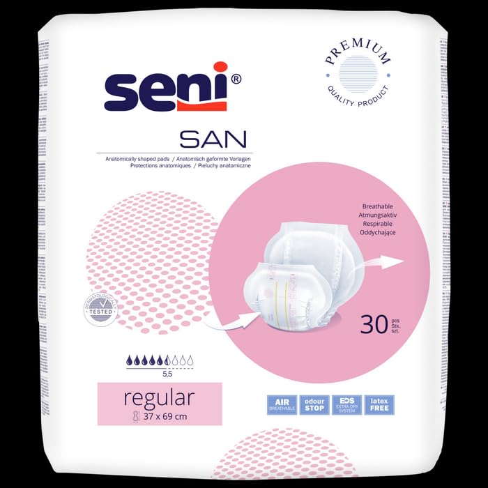 Seni San Regular - 3 confezioni da 30 pezzi