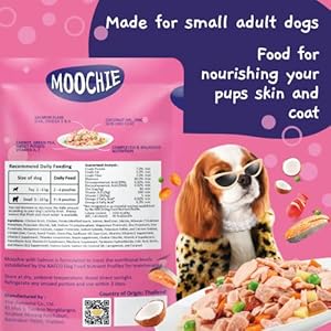 Moochie Grain Free Moist Canine Meals for Small Canines Pores and Skin and Coat Made with Salmon Hen Beef and Greens No Added Preservatives or Manmade Flavoring 12 X 3 Oz Pouch Cucciolini Doodles Moochie grain free moist canine meals for small canines pores and skin and coat made with salmon hen beef and greens no added preservatives or manmade flavoring 12 x 3 oz pouch cucciolini doodles