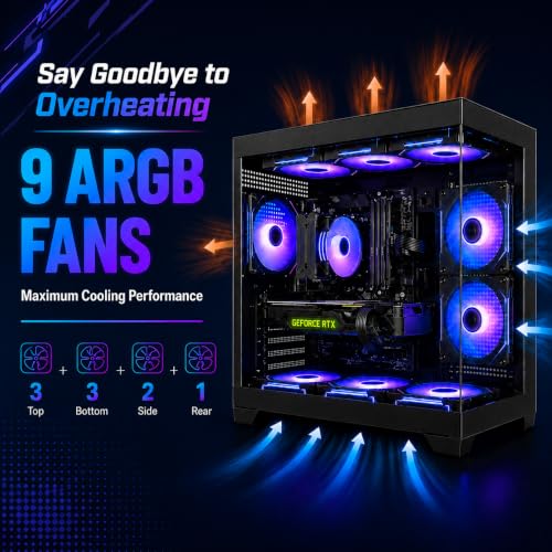 Image of Gaming PC Desktop - Ryzen 7 5800X up to 4.7GHz, RTX 5050 8GB GDDR6,
