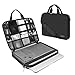ARVOK Funda para portátil de Estuche para Accesorios con Correa y asa, maletín para Ordenador portátil Maletín para Acer/ASUS/DELL/Lenovo/HP (13.3-Pulgadas, Negro)