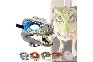 Ready to Rock Velociraptor Dog Mask for Large and Medium Dogs