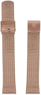 Correa de reloj de malla Milanesa (18 mm), color rosa