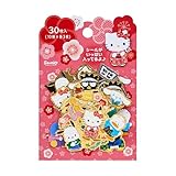 サンリオ(SANRIO) 年賀 2026年 サンリオキャラクターズ フレークシール正月 JNP 26-6 245551