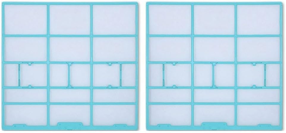 Air Conditioner Filter Screen 2Pcs Indoor Air Conditioner Dust Screen Protective Filter Mesh System for Split Type AC Unit Ventilation Filtration Accessories(29.7 * 28)