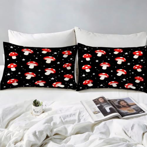 Housse de couette imprimé mignon microfibre douce avec zips