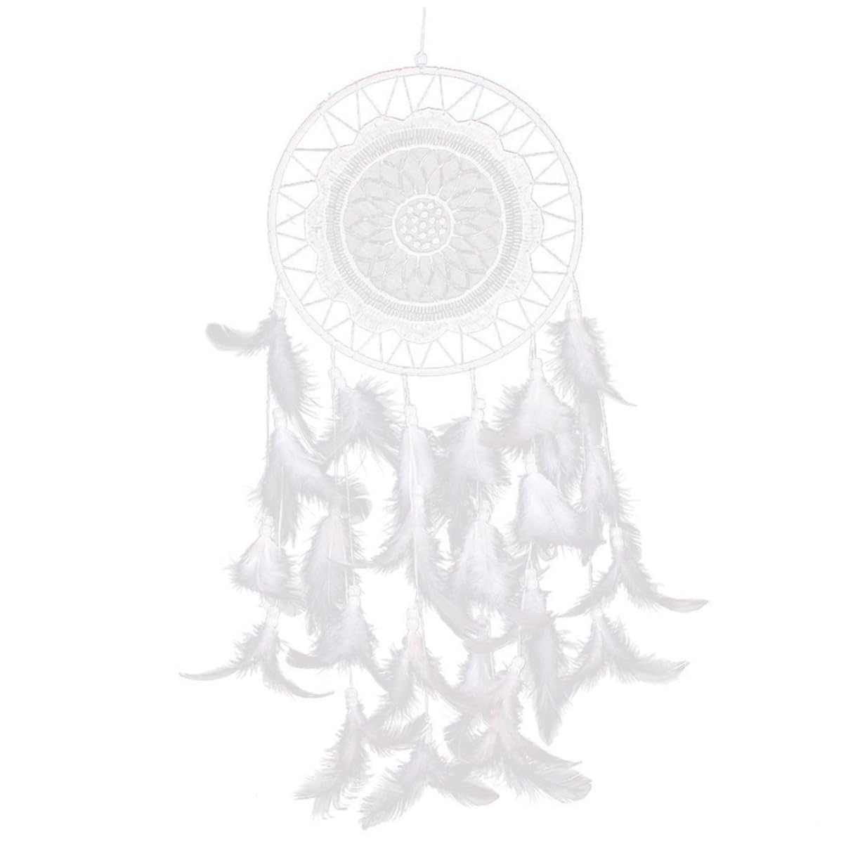 Amosfun 3stücke Handgefertigter Dreamcatcher Mit Weißer Spitze Und Perlen Und Autodekoration Für Harmonisches Zuhause Als Für Besondere Anlässe