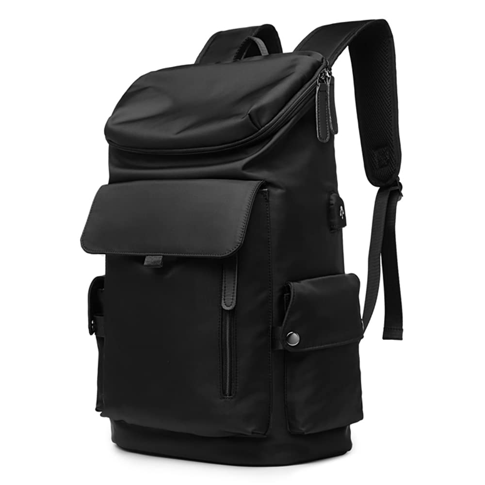 Laptop Rugzak, Vodlbov 17 Inch Waterdichte Zakenreis Werk Computer Rugzak Tas Met Usb Oplaadpoort Anti Diefstal College Schooltas Tas Zwart 0
