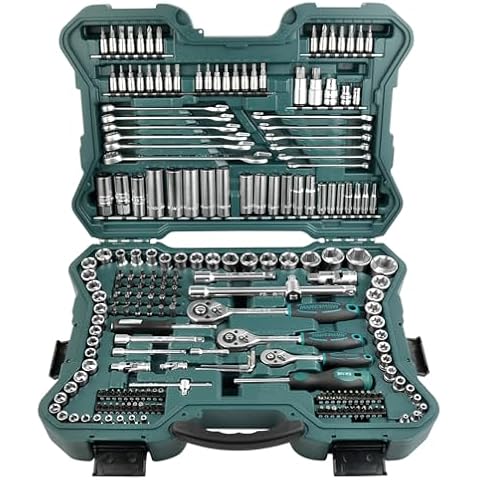 Set de clés à douille Mannesmann 215 pièces Cover