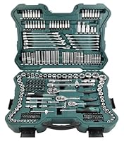 Brüder Mannesmann Steckschlüsselsatz, 1/4 Zoll, 3/8 Zoll und 1/2 Zoll, 215-teilig | M98430