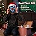 QAQ LED Mask Light Up Mask with Gesture Sensing, Cool Stuff Toys Gifts for Boys Girls, Cool Toys Gifts for Halloween Costumes Christmas Birthday Party