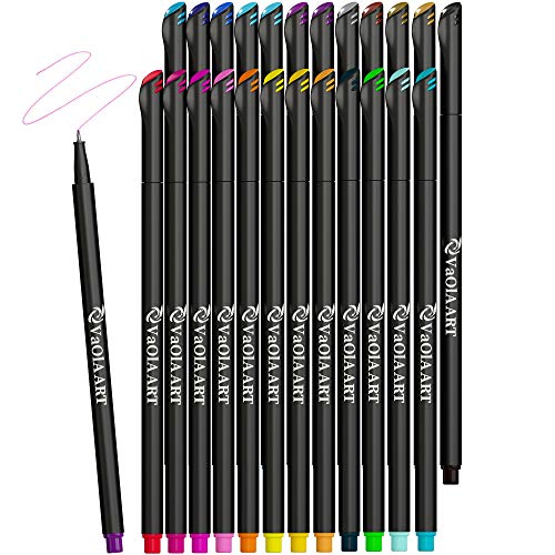 Fine Tip Markers - Journal Pens - Colored Pens - Fine Point Markers