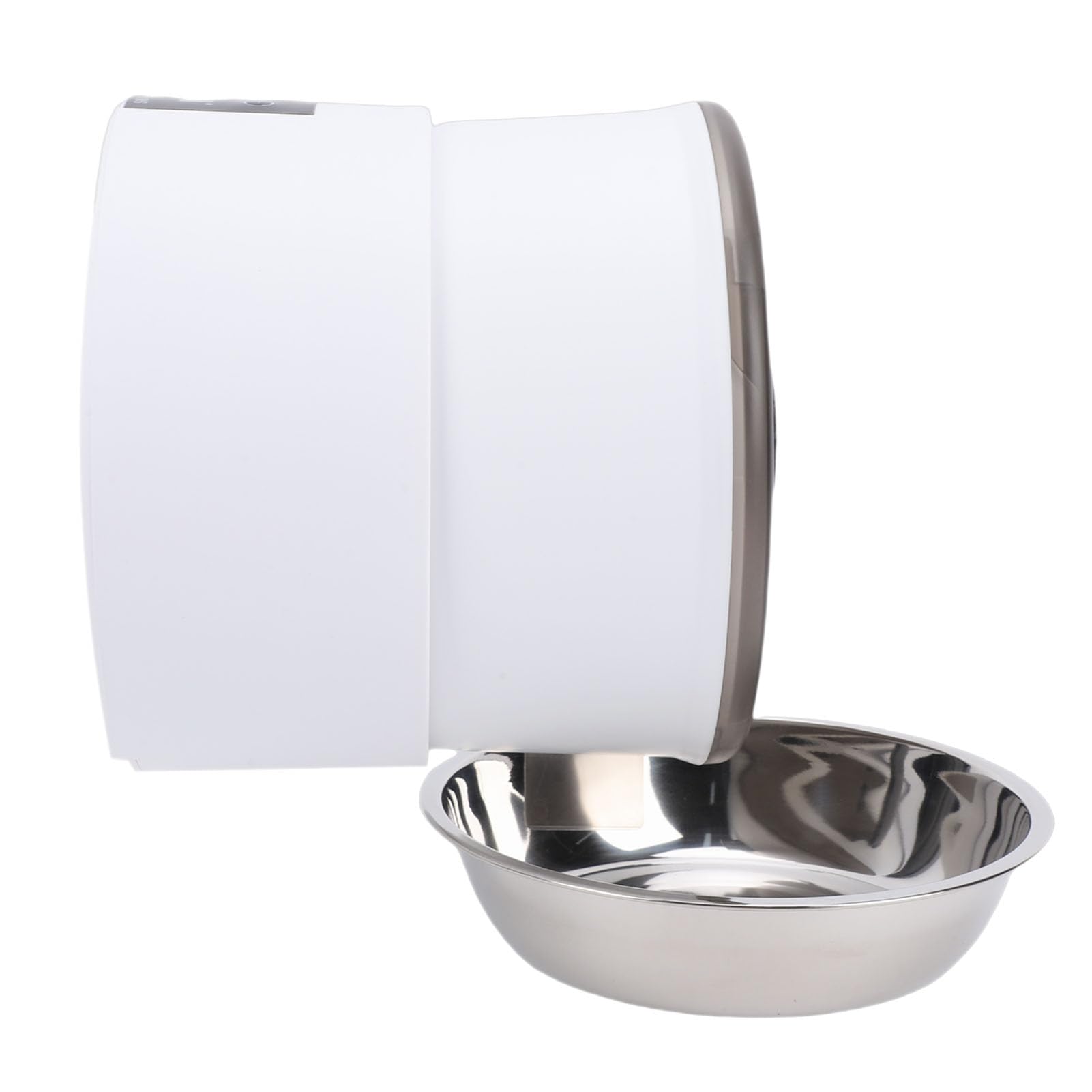 Dispensador de Comida para Gatos Timed de 4L, Alimentador de Mascotas Montado en la Pared Basado en la Nube para Gatos y Perros