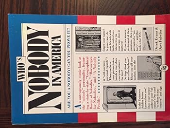 Paperback Who's nobody in America Book