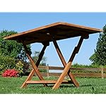 ALEOS Teak Klapptisch JAV-AVES