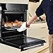 Single Wall Oven, 24” Electric Built-In Oven, 2.5 Cu.Ft Wall Oven With Touch Control, 3000W 240V, 8 Cooking Functions for Kitchen
