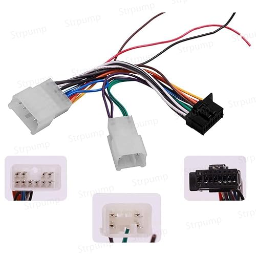 Miniatura 3 de 16pin para el nuevo Pioneer Car Radio Stereo Power Retrofit Arnés Cable Cable para Toyota Antiguo Prado Corolla RAV4 Tacoma Highlander 4Runner