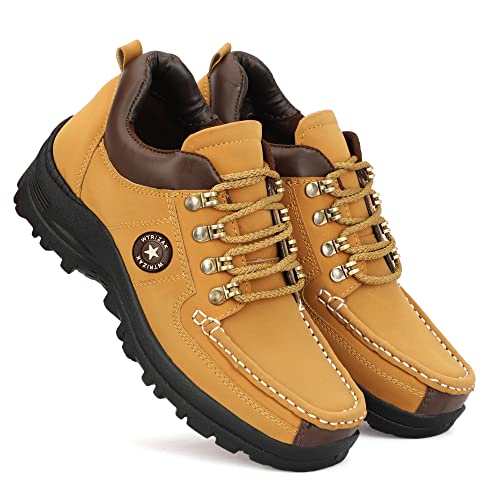 Image of Men's Stylish Synthetic Lace-ups Boots