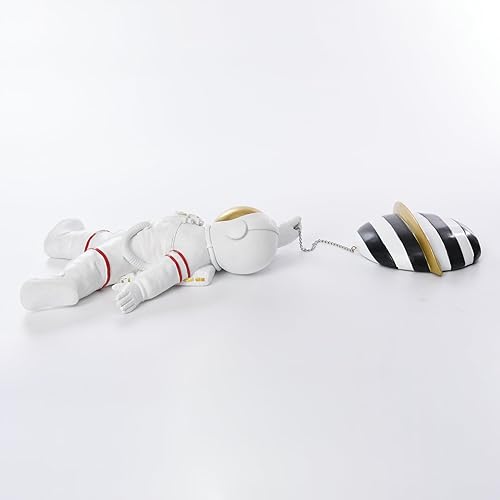 Miniatura 3 de Astronauta creativo para colgar en la pared, astronauta de la luna, juguete decorativo para cualquier habitación, decoración de resina, espacio,
